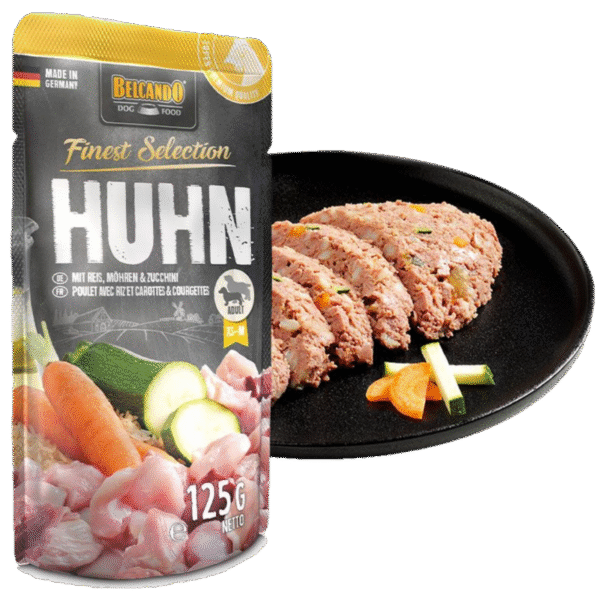 BELCANDO® Chicken with Rice, Carrots & Courgettes