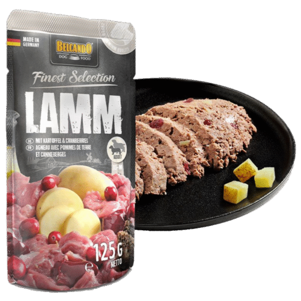 BELCANDO® Lamb with Potatoes & Cranberries