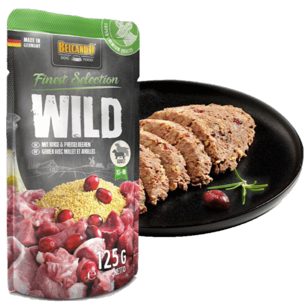 BELCANDO® Venison with Millet & Lingonberry